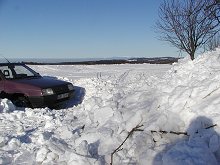 Auto a sníh                                                                                                                     