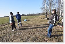 Ivan OK1PI, Petr OK1BP a Pavel OK1DNZ