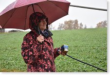 Iva to jistí deštníkem