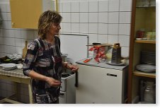 Šéfová kuchyně Iva stále v pohybu...