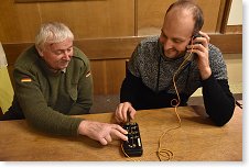 Vibroplex Honzu OK1JD evidentně baví...