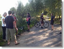 Návštěva chrudimských cyklistů